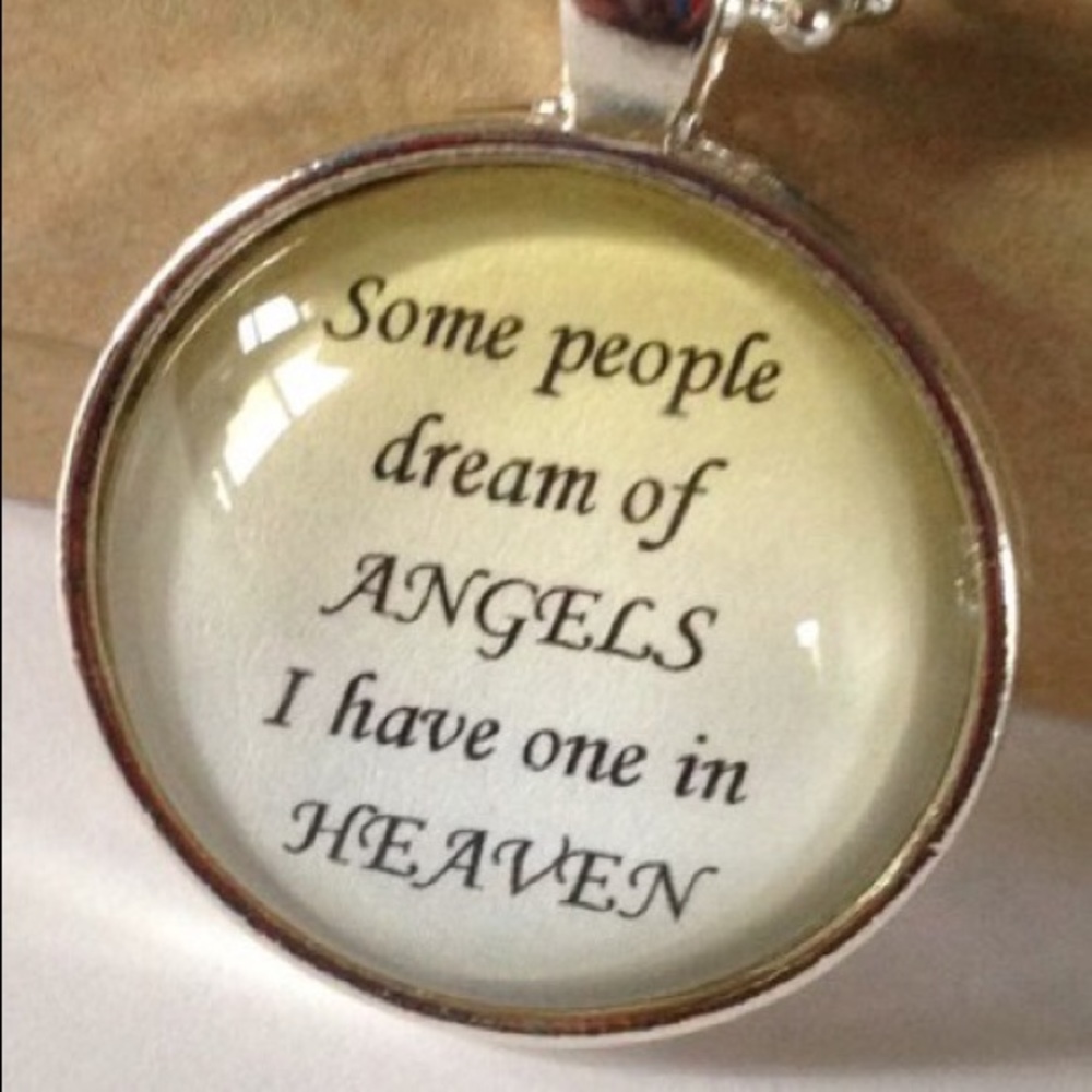 Angels necklace or keychain